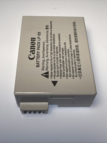 Batteria originale canon e8 - batteria,