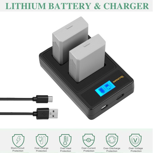 Batteria 1800mah per - batteria, canon