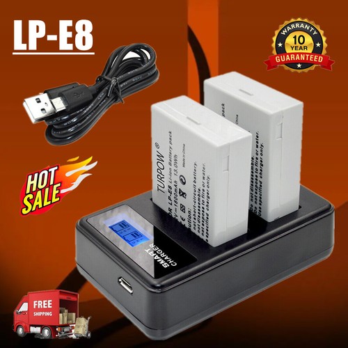 1800mah batteria per - lp-e8,