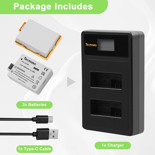 Batteria e caricatore - 2x,