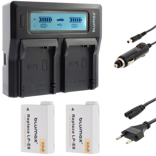 Batteria caricatore per - 2x,