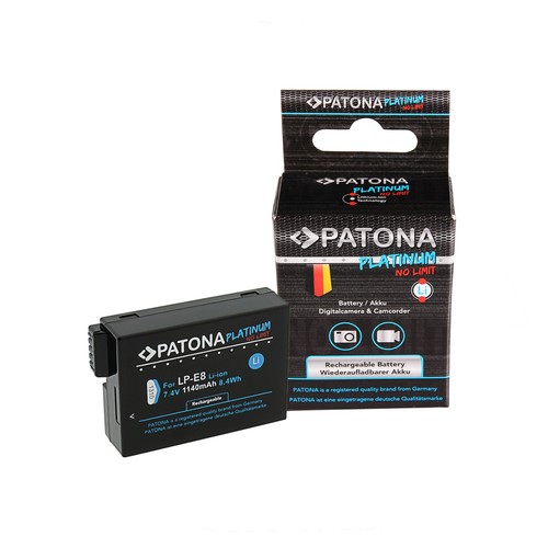 Batteria platinum per canon - batteria,