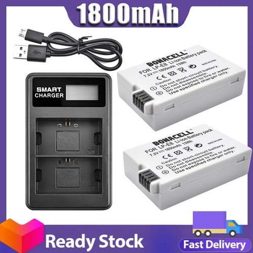 Batteria 2x1800mah lcd - +,